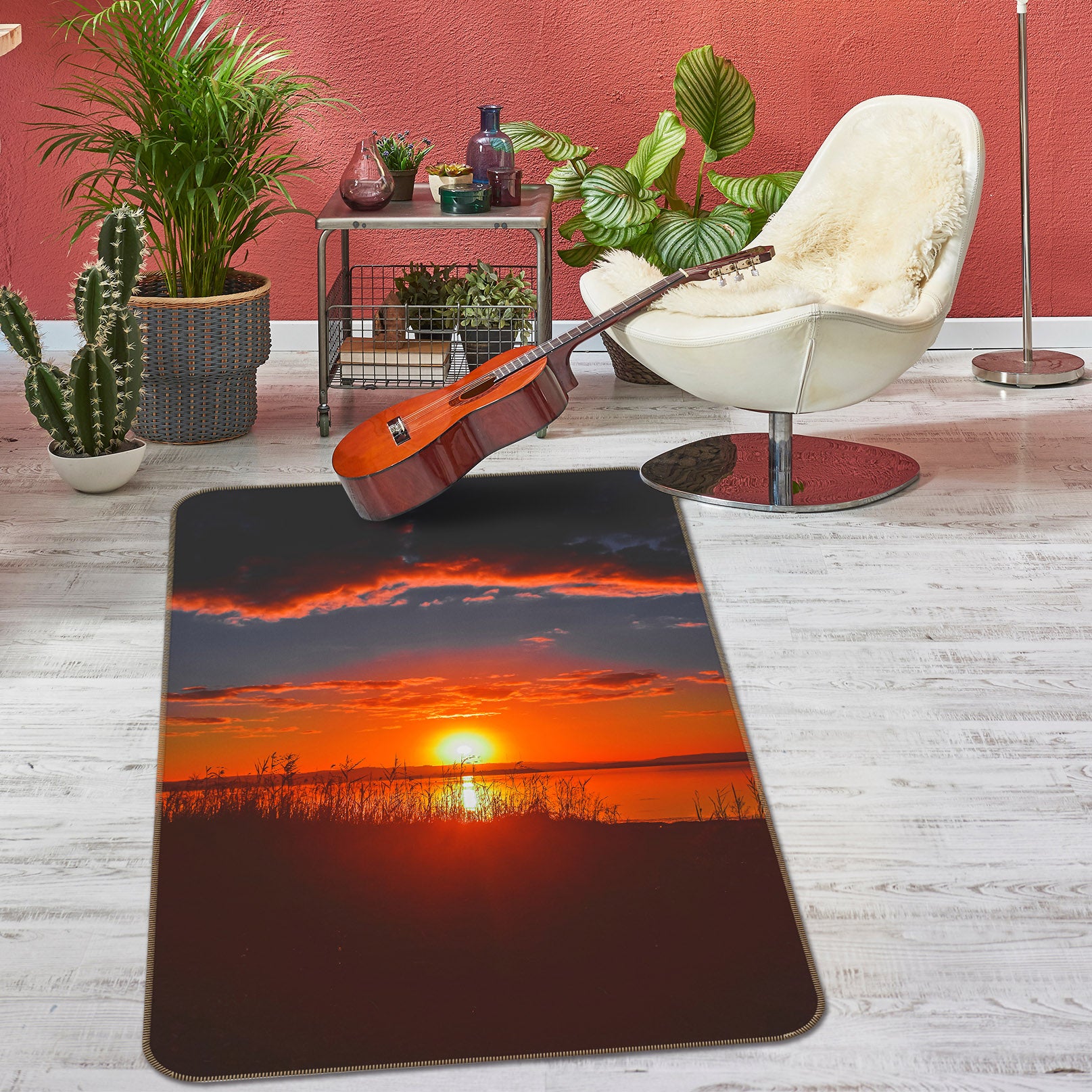3D Sun Sky 29235 Non Slip Rug Mat