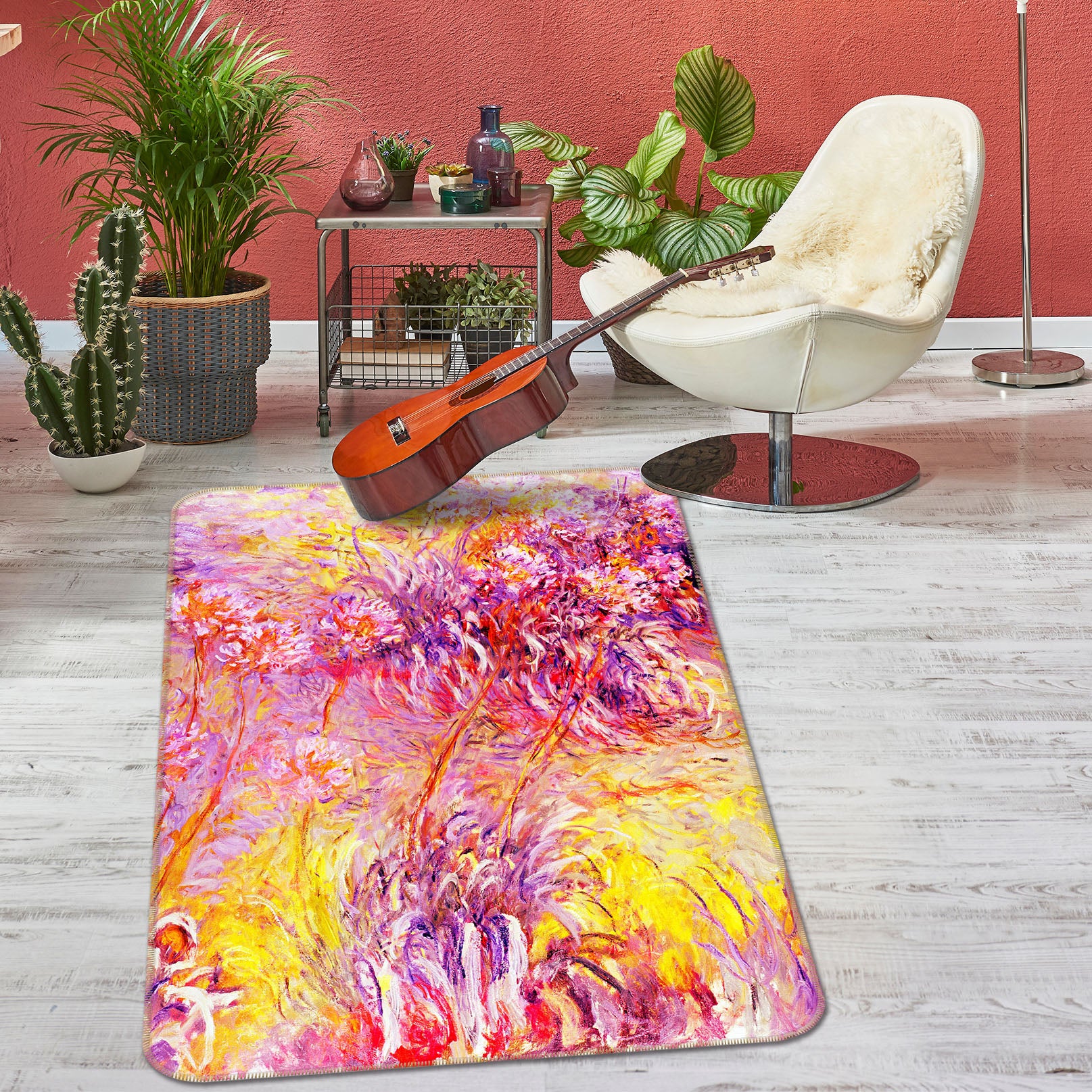 3D Pattern 33223 Non Slip Rug Mat