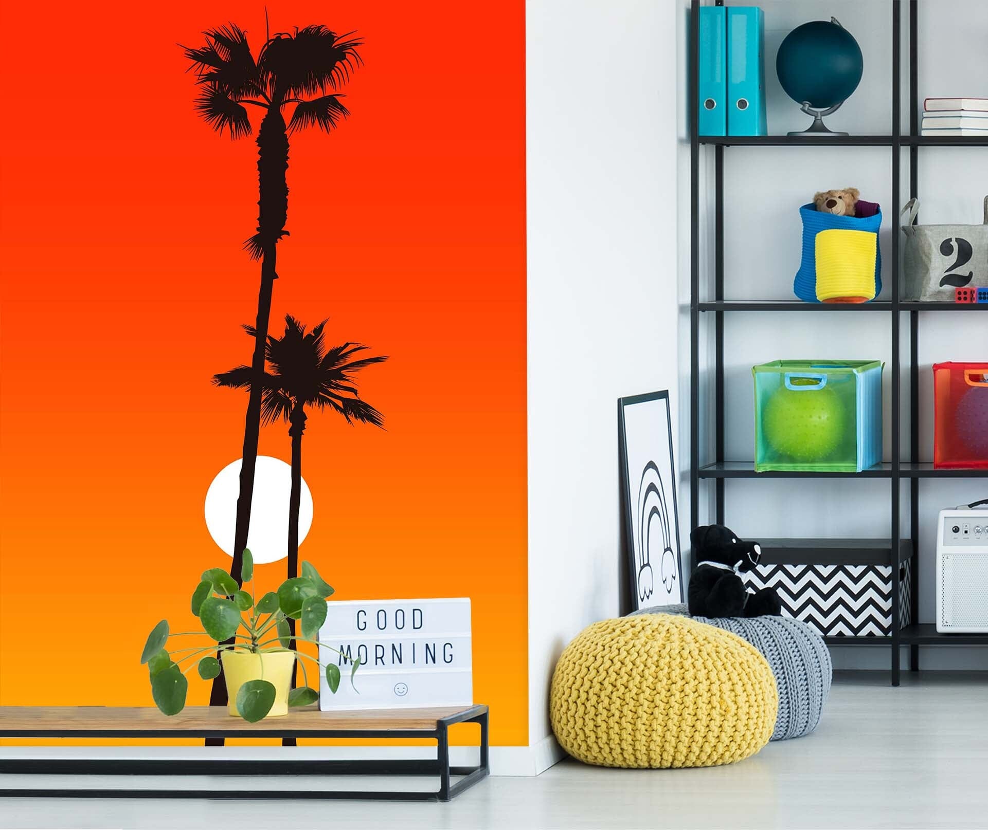 3D Coconut Tree 1495 Boris Draschoff Wall Mural Wall Murals Wallpaper AJ Wallpaper 2 