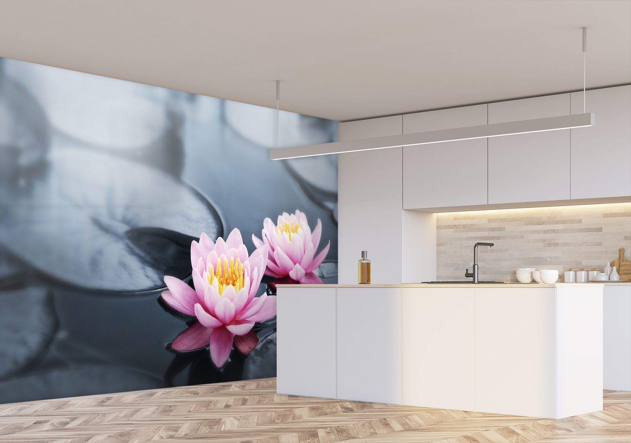 3D Beautiful Lotus 145 Wall Murals Wallpaper AJ Wallpaper 2 