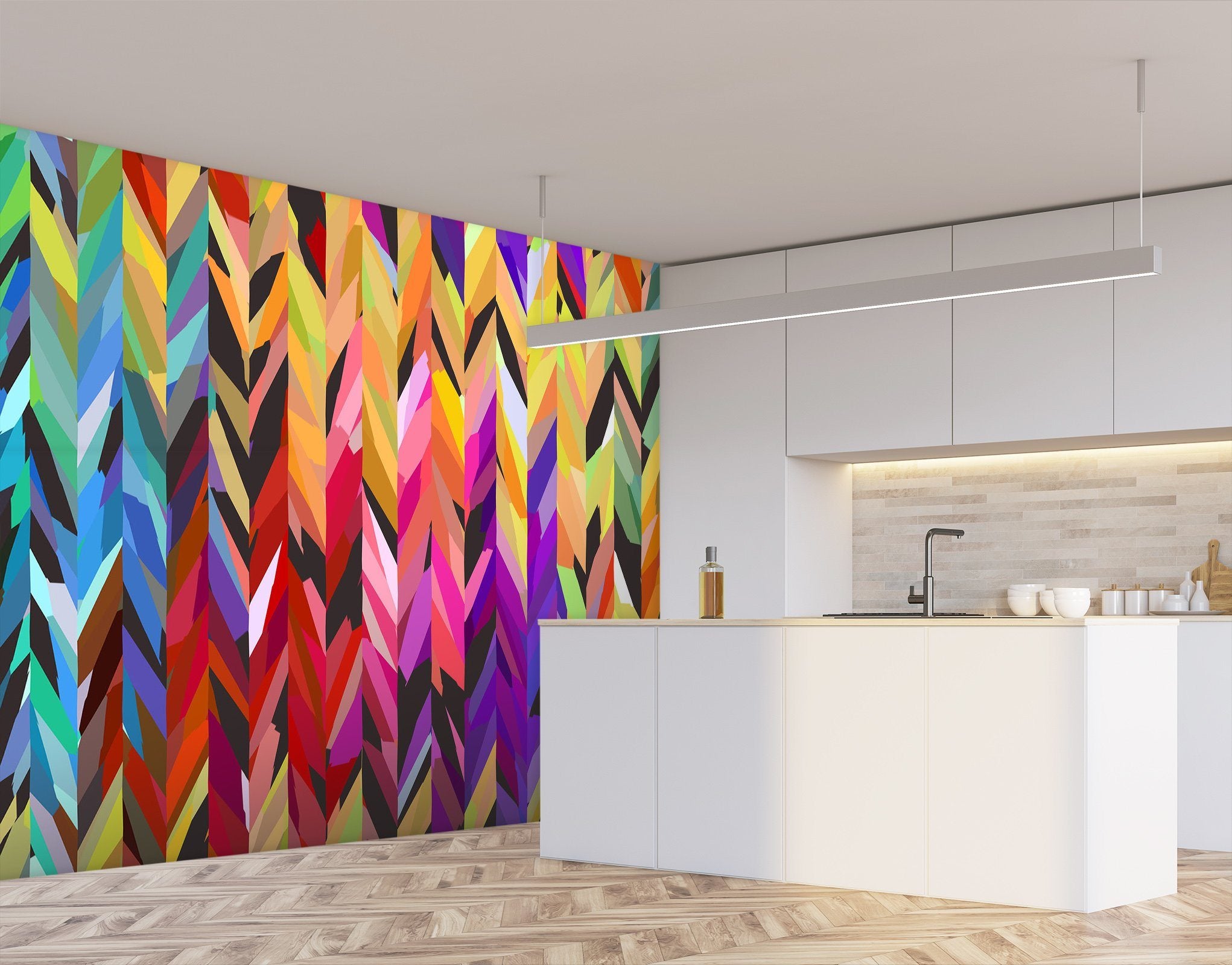 3D Burst Of Color 1398 Shandra Smith Wall Mural Wall Murals Wallpaper AJ Wallpaper 2 