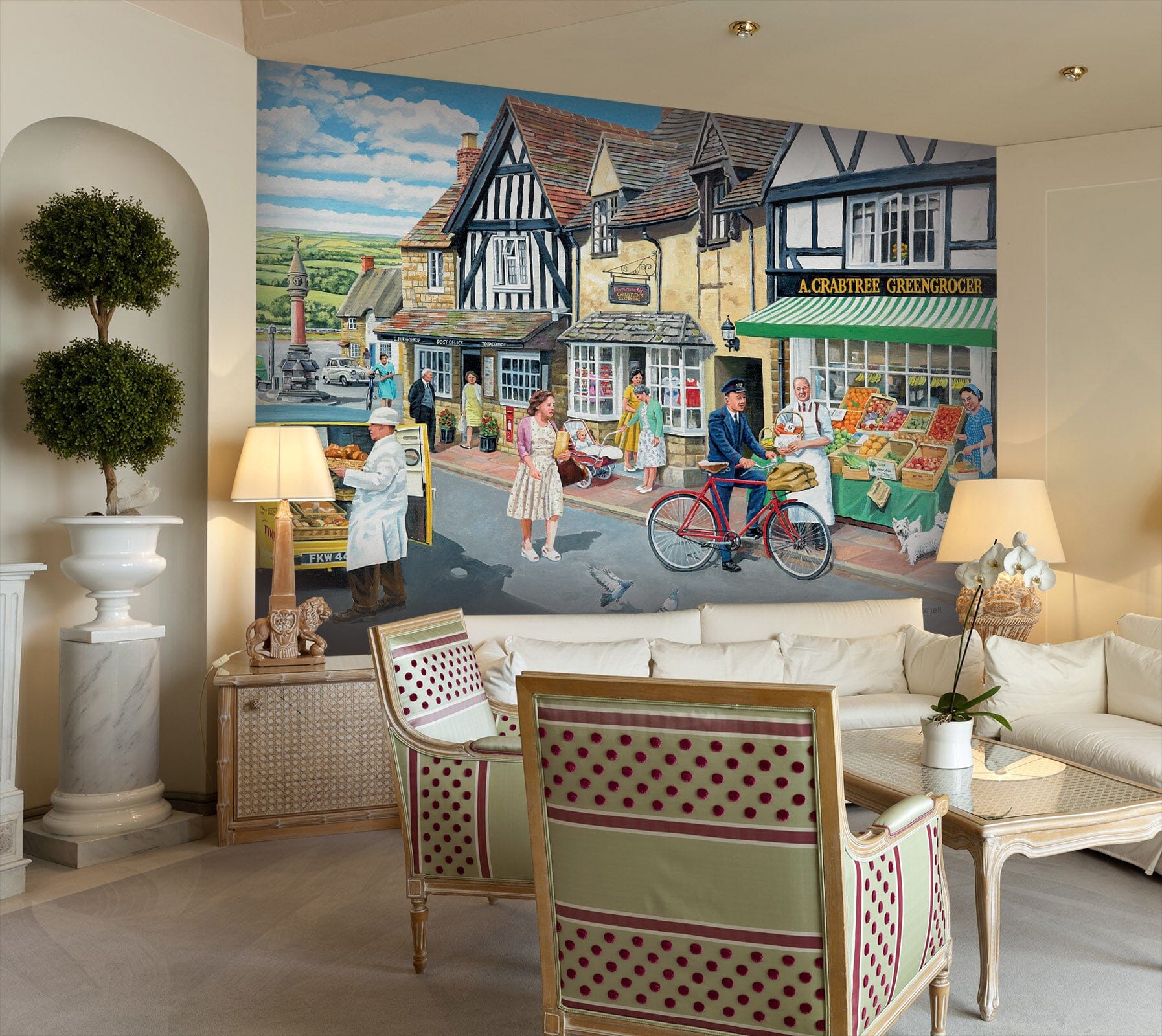 3D Letters For The Greengrocer 1034 Trevor Mitchell Wall Mural Wall Murals Wallpaper AJ Wallpaper 2 