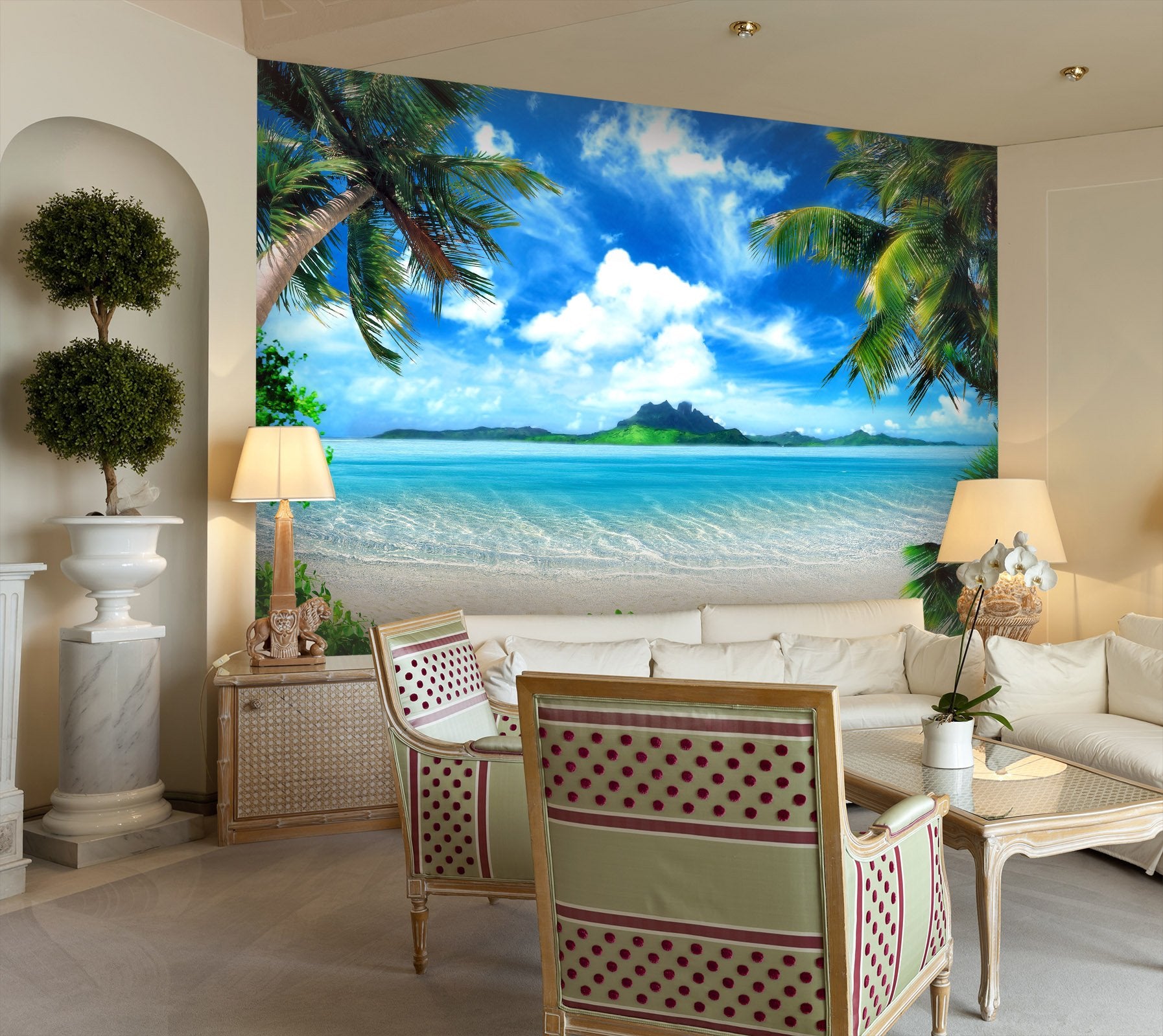 3D Tropical Paradise 33 Wall Murals Wallpaper AJ Wallpaper 