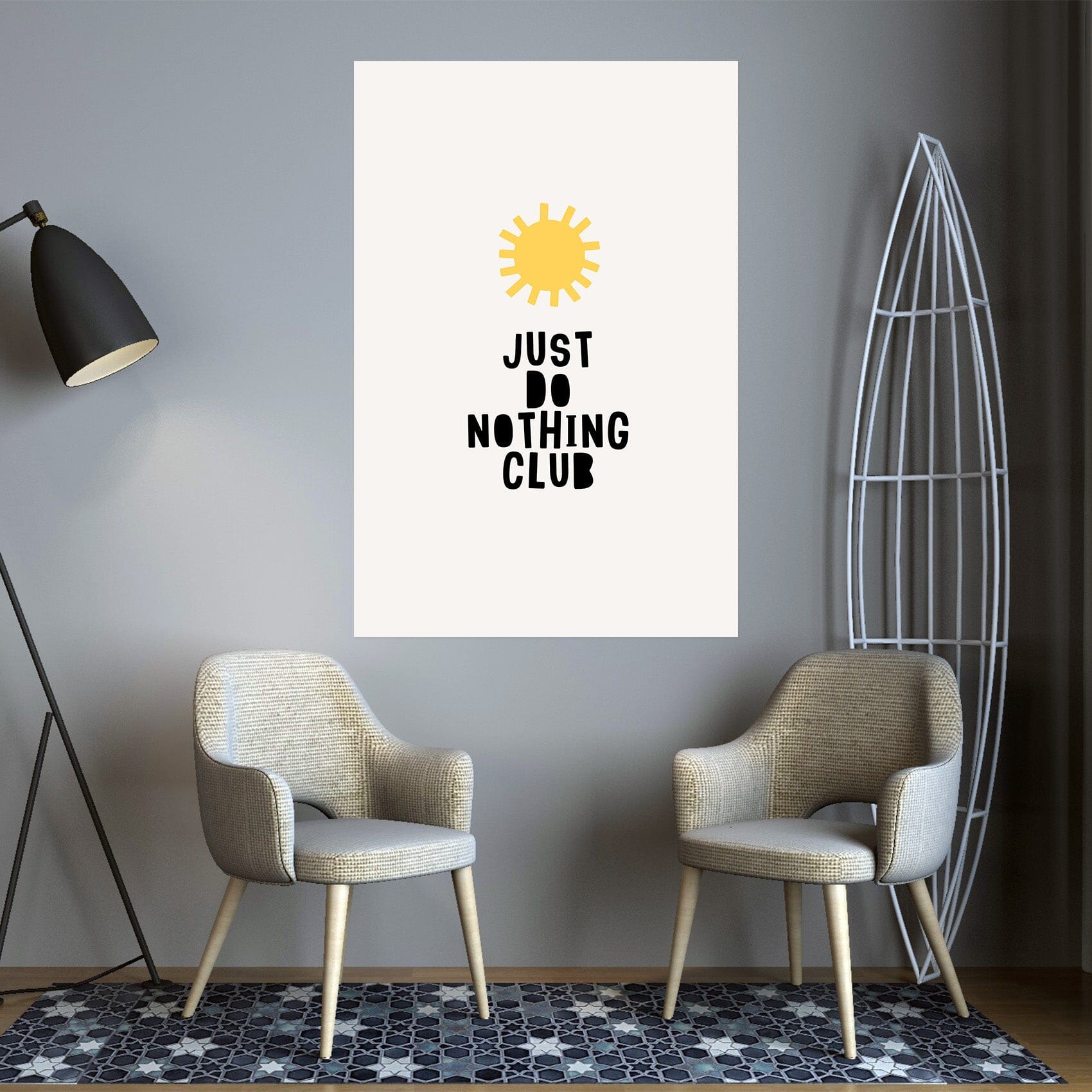 3D Yellow Sun 140 Boris Draschoff Wall Sticker Wallpaper AJ Wallpaper 2 