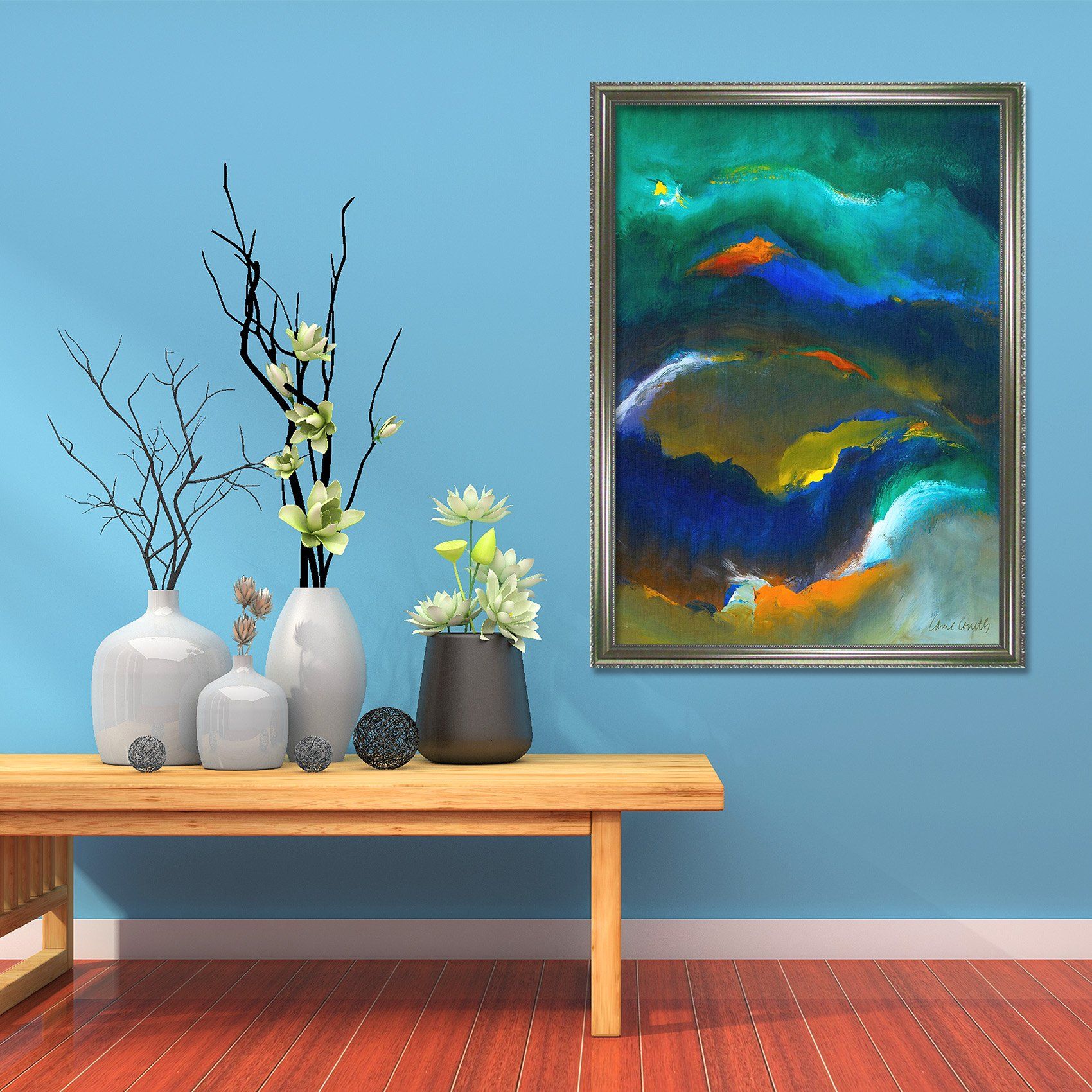 3D Graffiti Sway 114 Fake Framed Print Painting Wallpaper AJ Creativity Home 