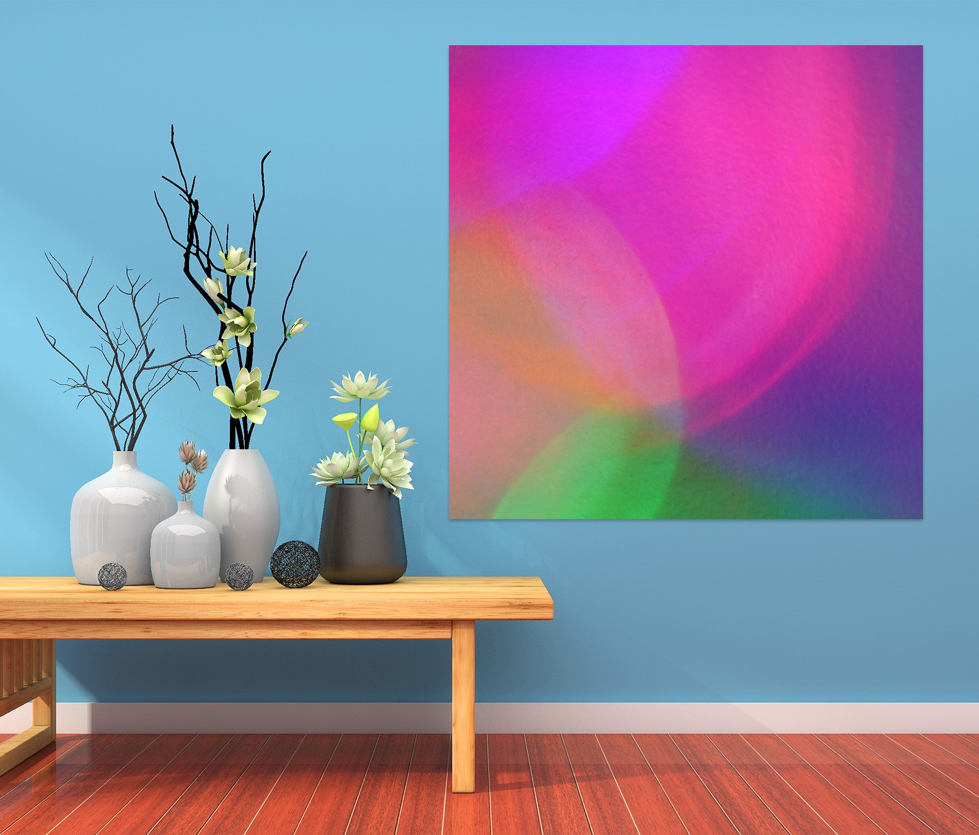 3D Colored 70134 Shandra Smith Wall Sticker
