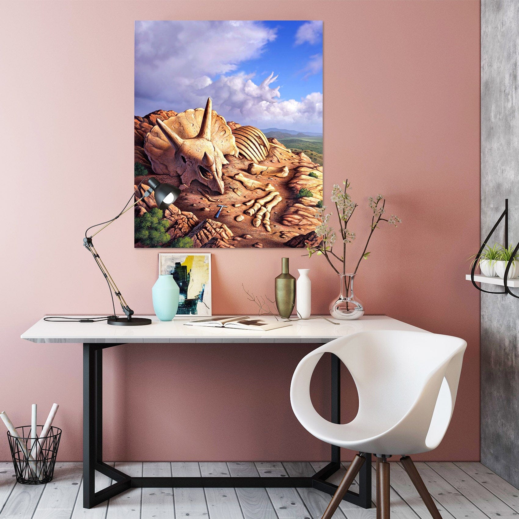 3D Dinosaur Wreck 031 Jerry LoFaro Wall Sticker Wallpaper AJ Wallpaper 2 