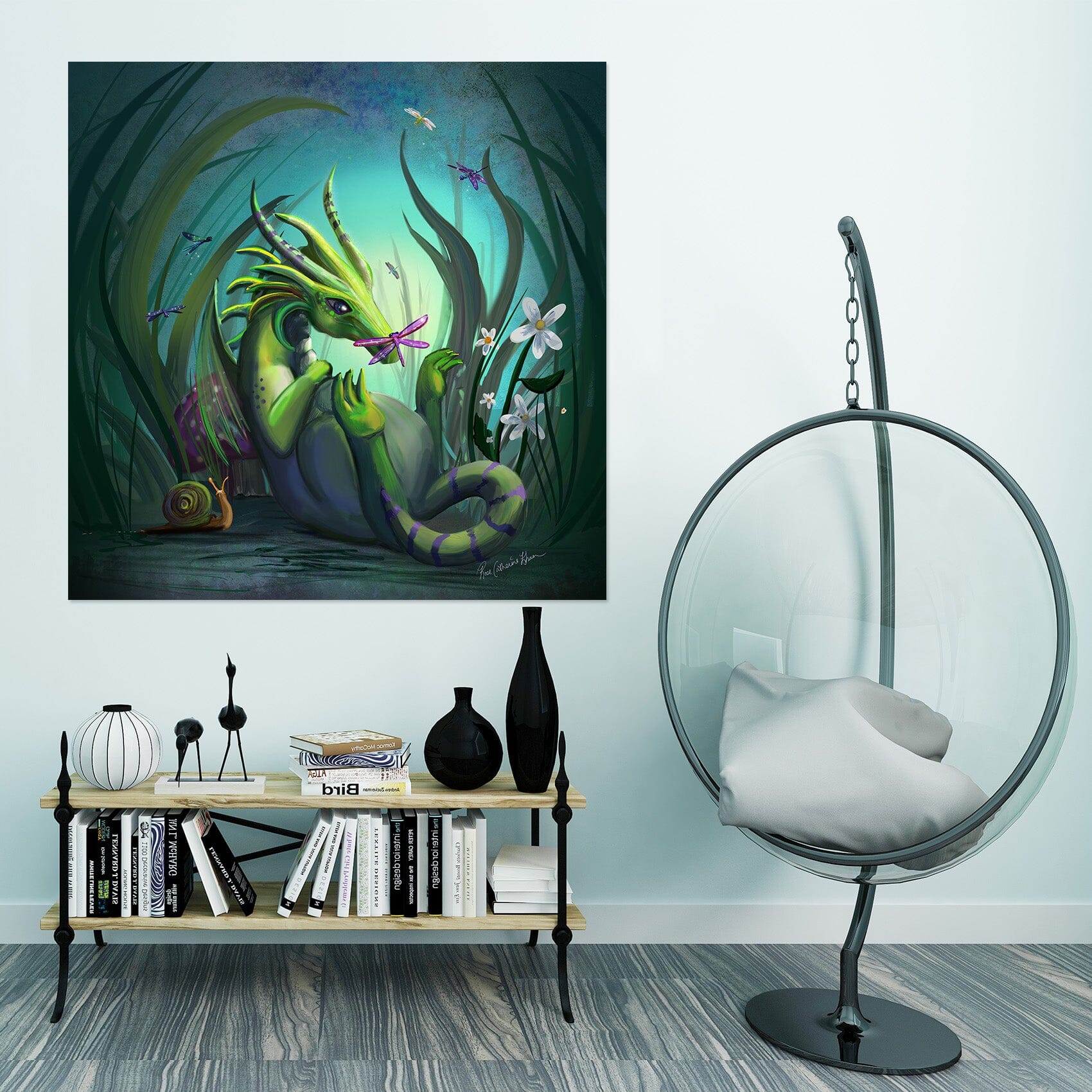 3D Dinosaur Forest 101 Rose Catherine Khan Wall Sticker Wallpaper AJ Wallpaper 2 