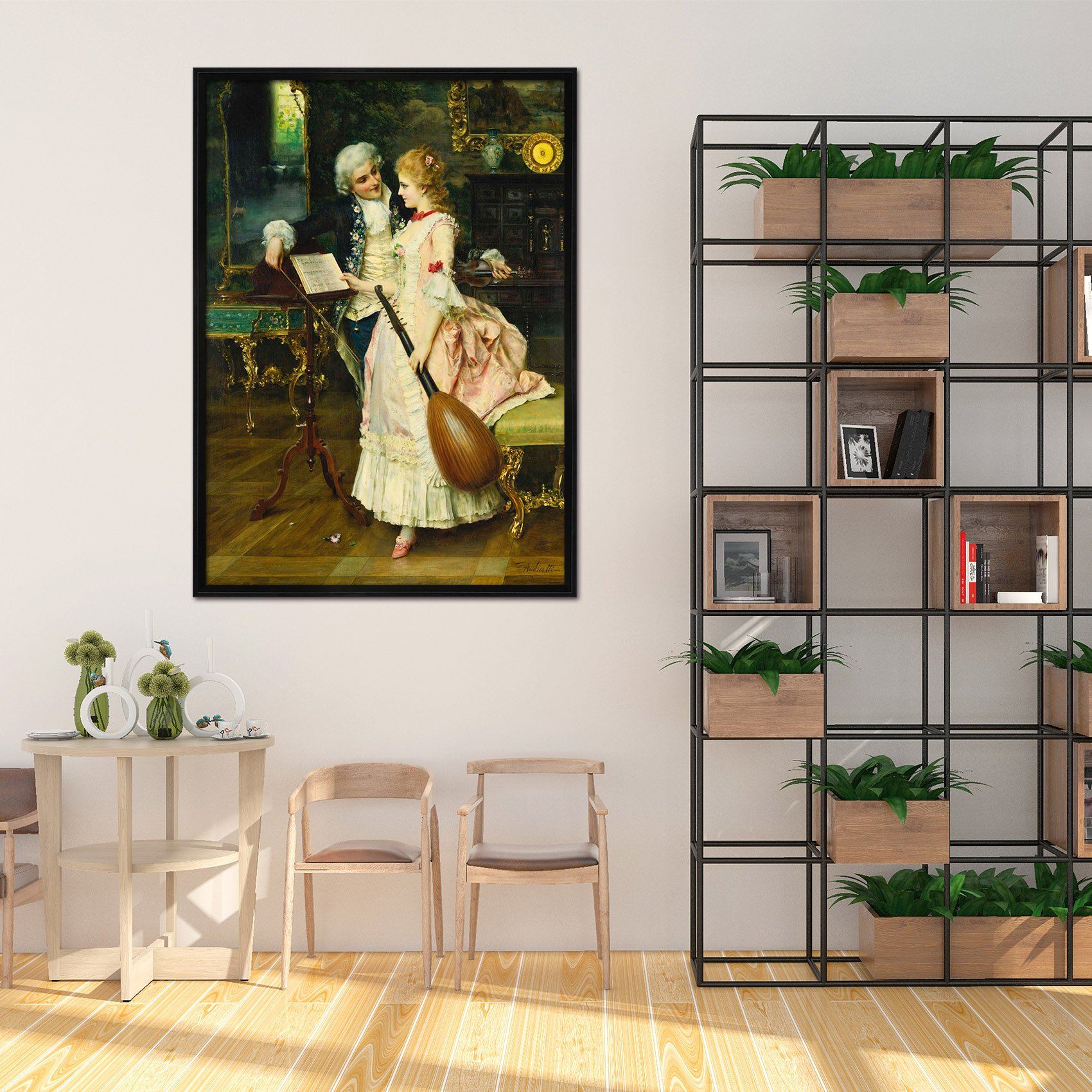 3D Intimate Lovers 145 Fake Framed Print Painting Wallpaper AJ Creativity Home 