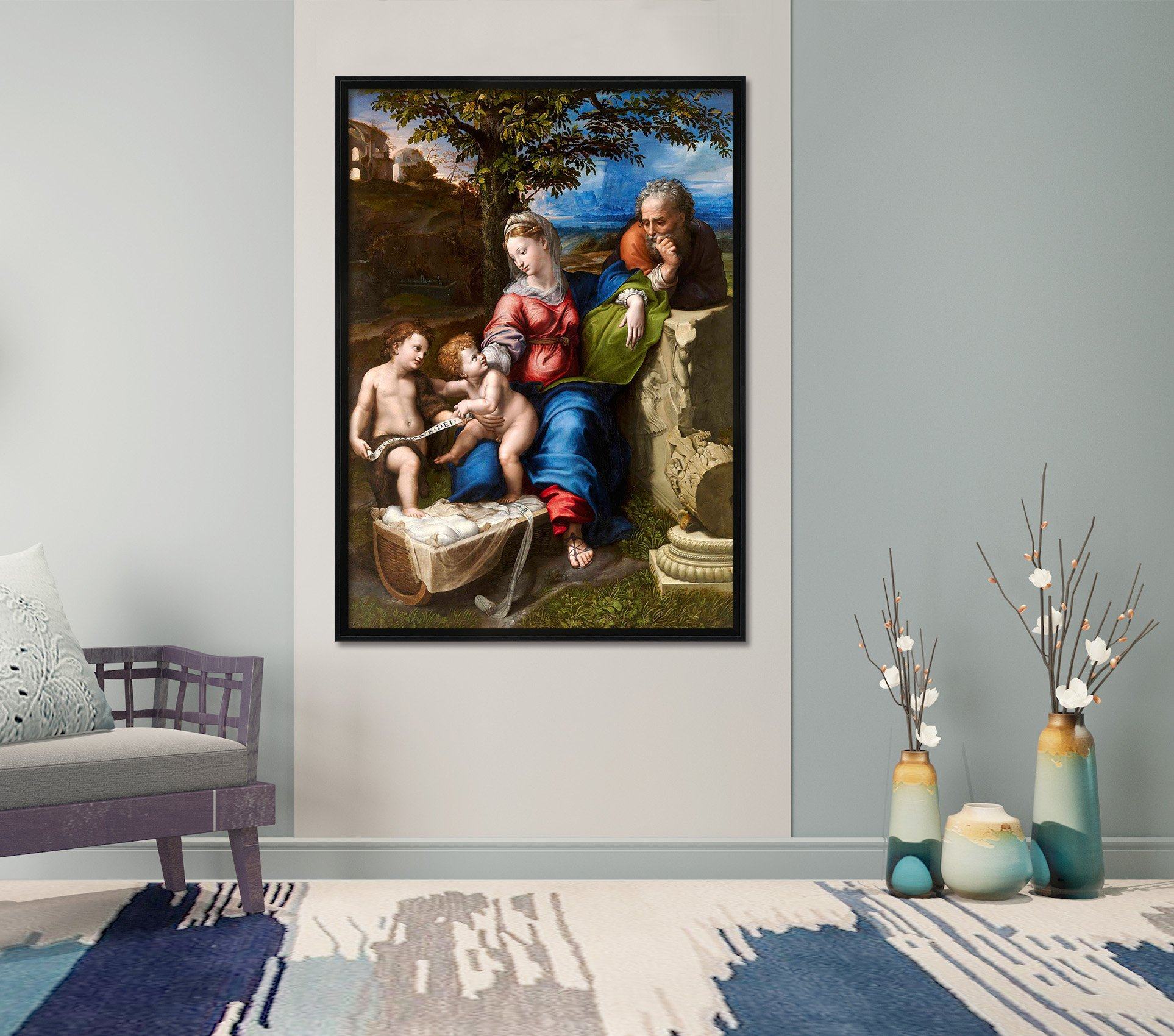 3D Children Play 134 Fake Framed Print Painting Wallpaper AJ Creativity Home 