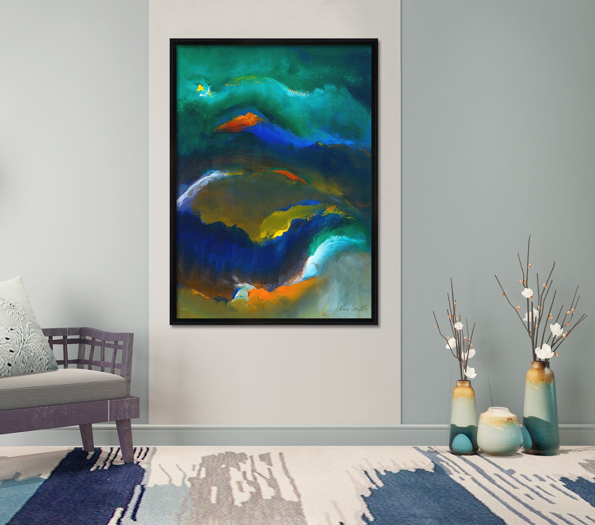 3D Graffiti Sway 114 Fake Framed Print Painting Wallpaper AJ Creativity Home 