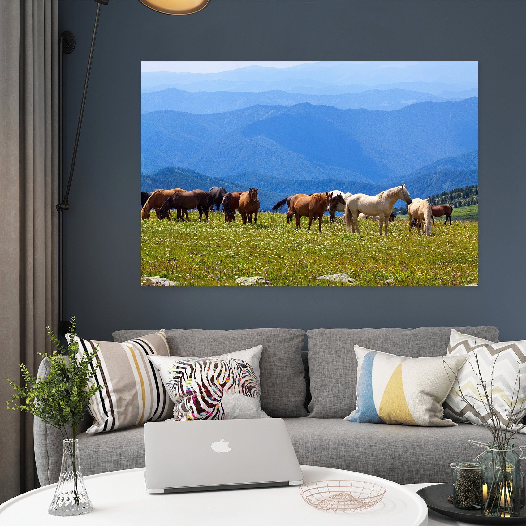 3D Prairie Horse 56 Animal Wall Stickers Wallpaper AJ Wallpaper 2 