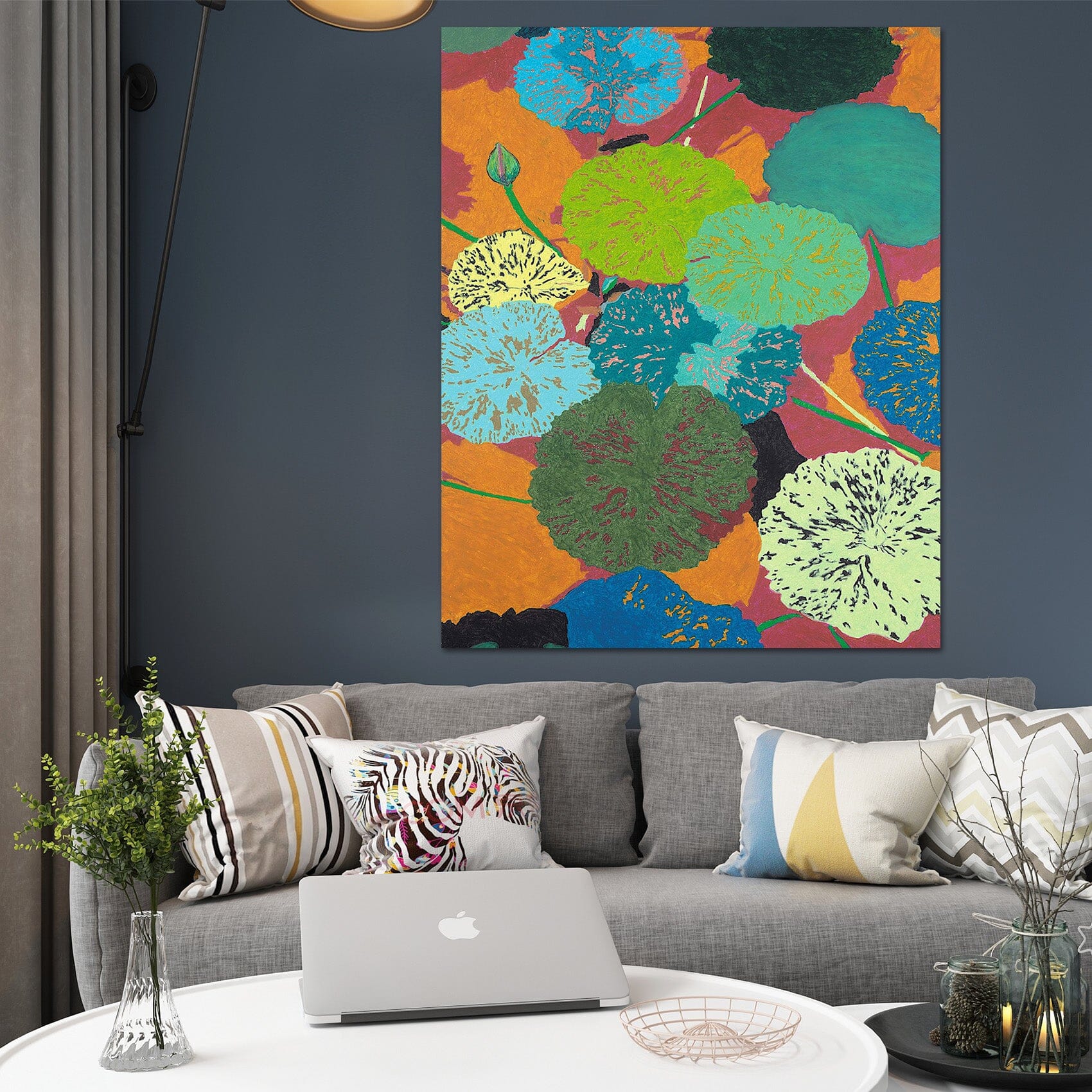 3D Frogs Hideaway 302 Allan P. Friedlander Wall Sticker Wallpaper AJ Wallpaper 2 