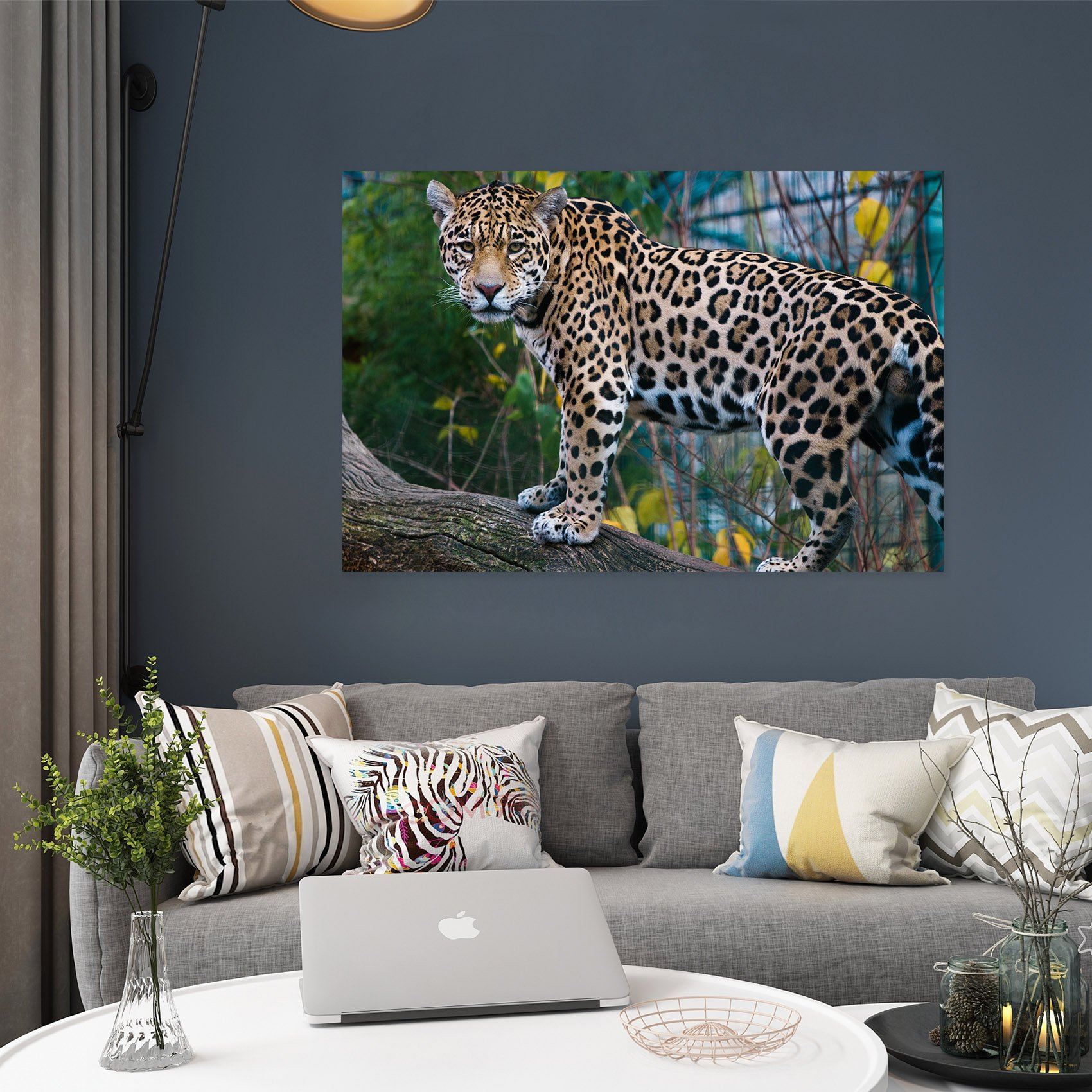 3D Forest Tiger 28 Animal Wall Stickers Wallpaper AJ Wallpaper 2 