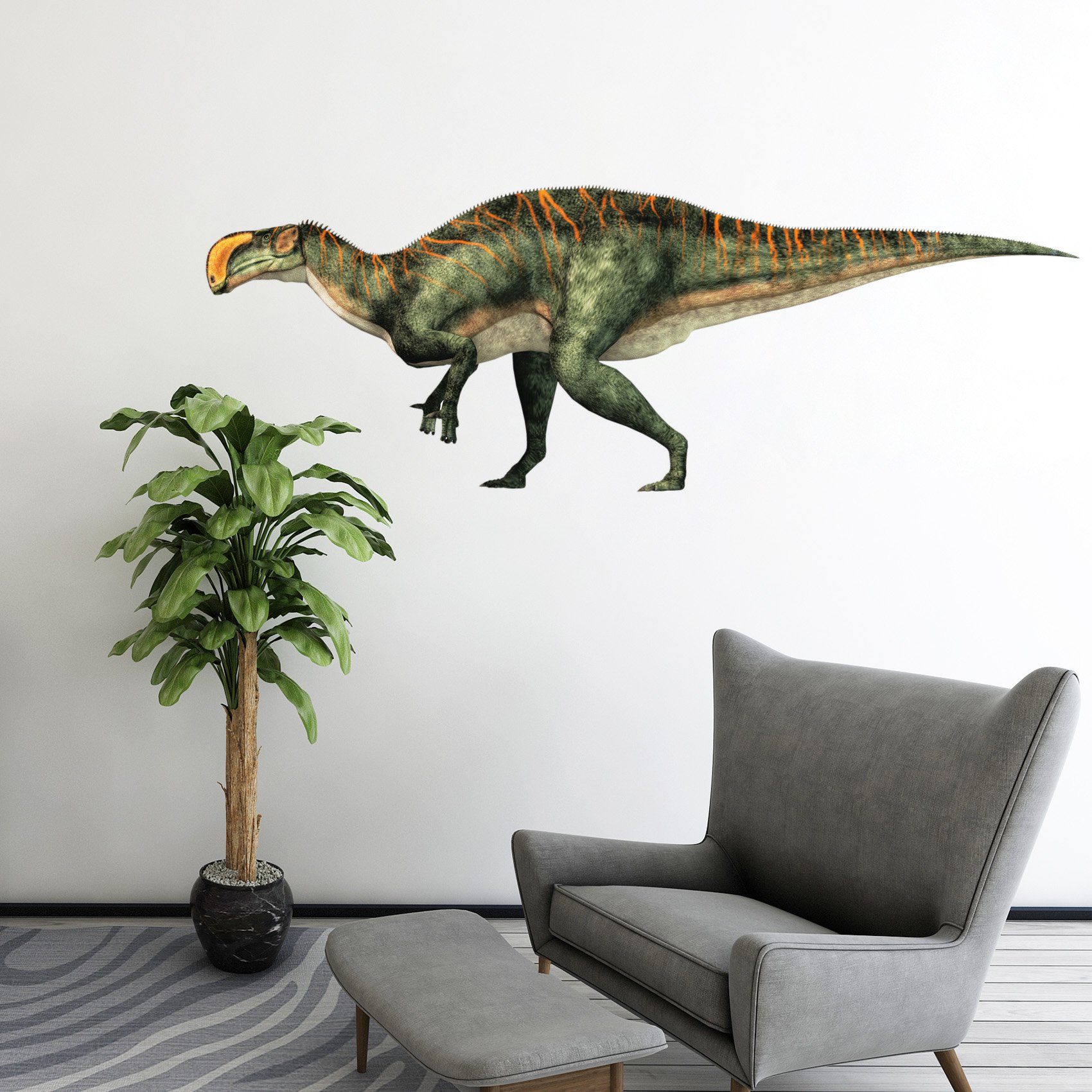 3D Walking Dinosaur 147 Animals Wall Stickers Wallpaper AJ Wallpaper 