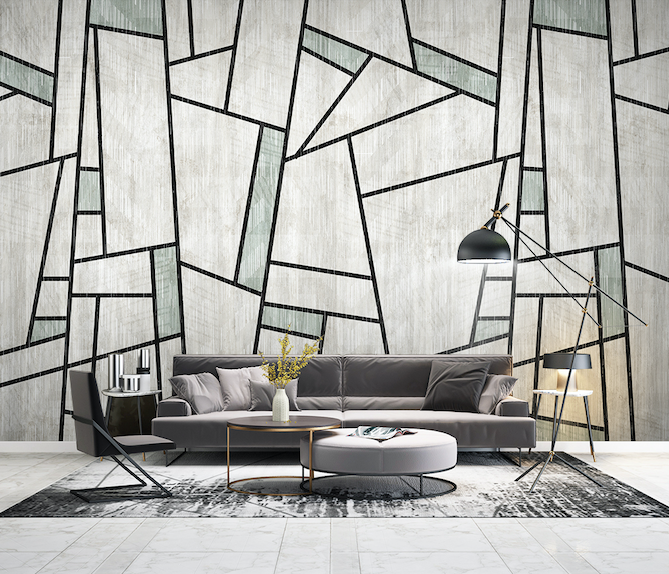 3D Irregular Painting WG073 Wall Murals