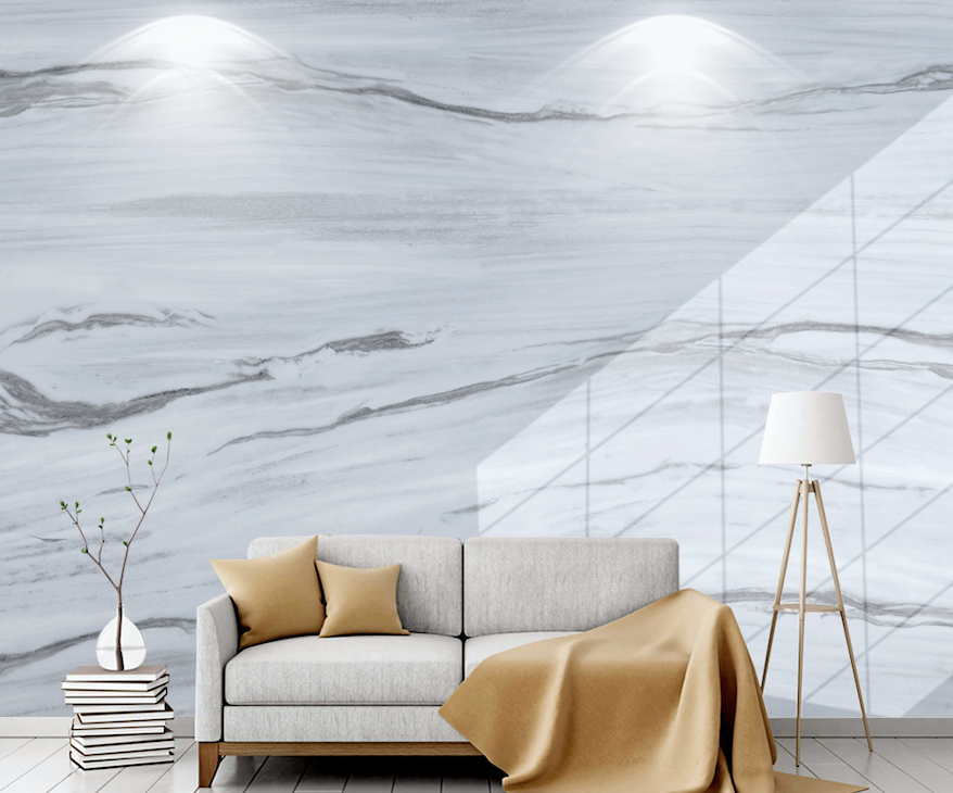 3D Blue Pattern WG295 Wall Murals
