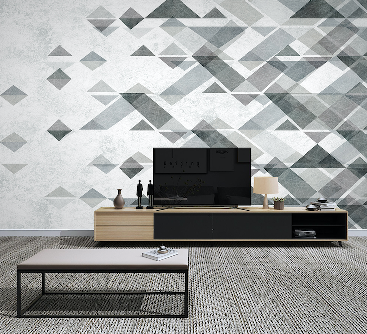 3D Fragmented Graphics WG072 Wall Murals