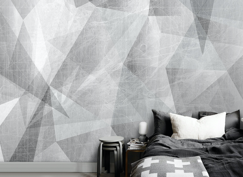 3D Grey Texture WG088 Wall Murals