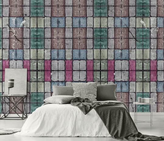 3D Color Brick WG096 Wall Murals