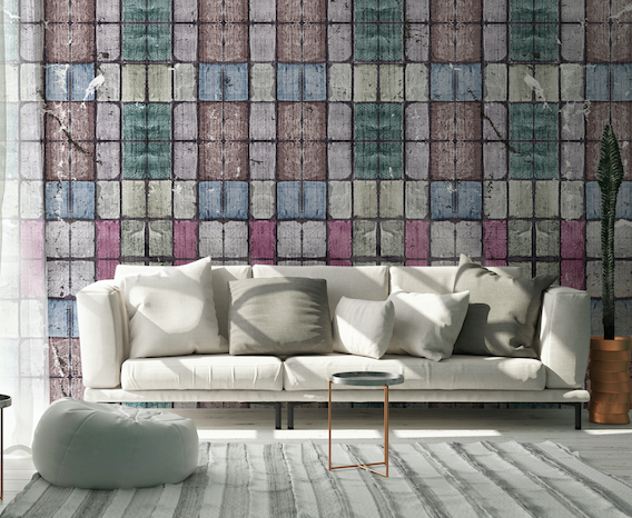 3D Color Brick WG096 Wall Murals