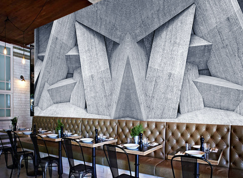 3D Stereoscopic Stone WG233 Wall Murals