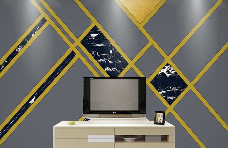 3D Black Brick WG329 Wall Murals