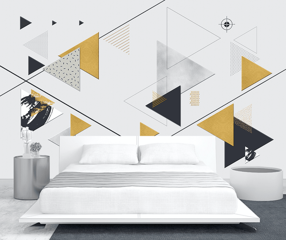 3D Colored Triangle WG280 Wall Murals Wallpaper AJ Wallpaper 2 