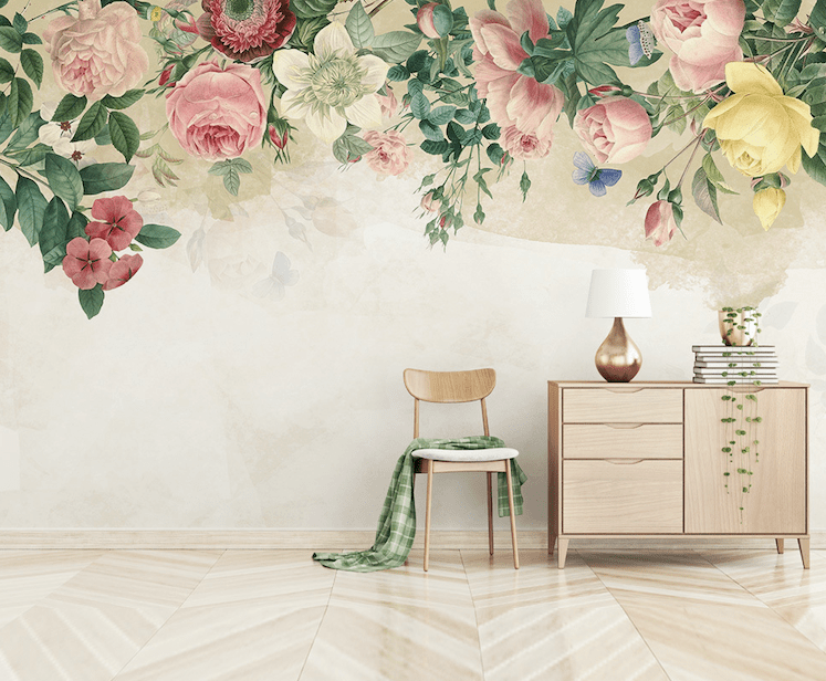 3D Color Rose WG011 Wall Murals Wallpaper AJ Wallpaper 2 