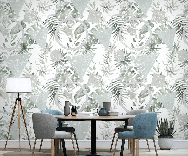 3D Green Leaves WG049 Wall Murals Wallpaper AJ Wallpaper 2 