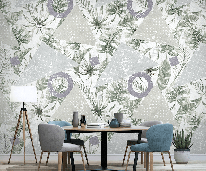 3D Green Leaves WG050 Wall Murals Wallpaper AJ Wallpaper 2 