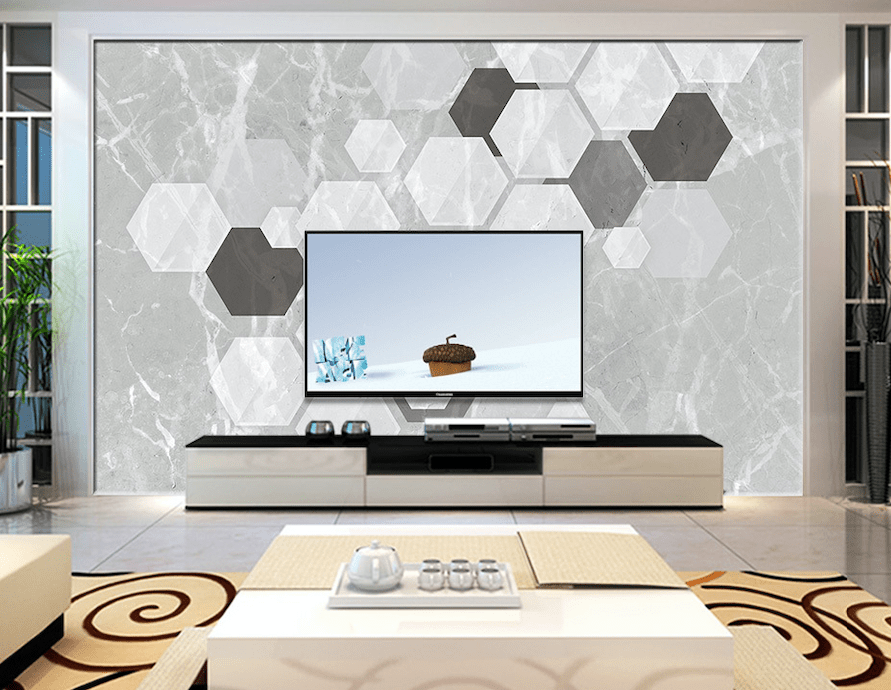 3D Polygonal Patchwork WG127 Wall Murals Wallpaper AJ Wallpaper 2 