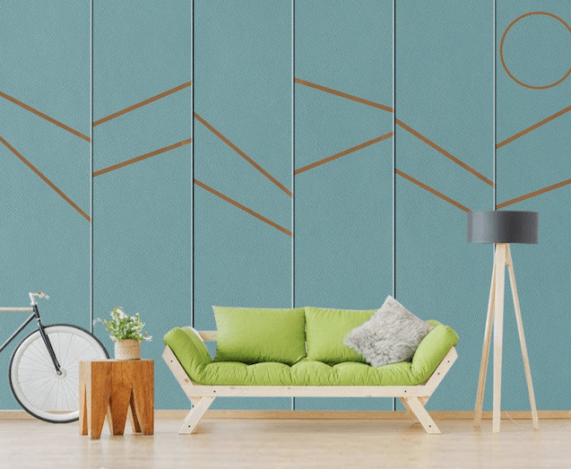 3D Minimalist Lines WG205 Wall Murals Wallpaper AJ Wallpaper 2 