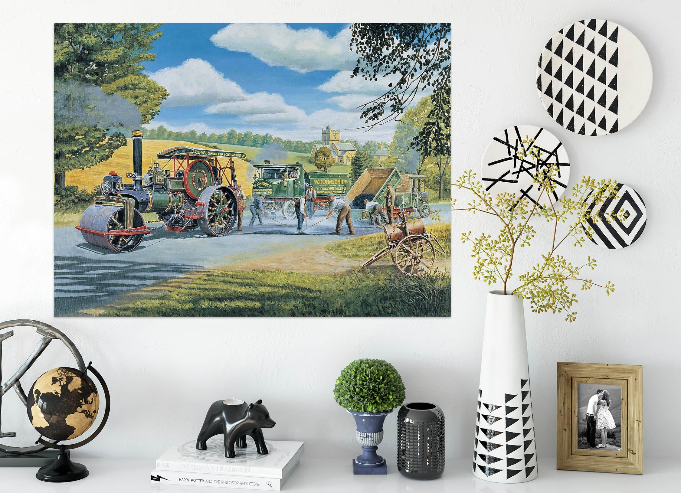 3D The Road Menders 076 Trevor Mitchell Wall Sticker Wallpaper AJ Wallpaper 2 
