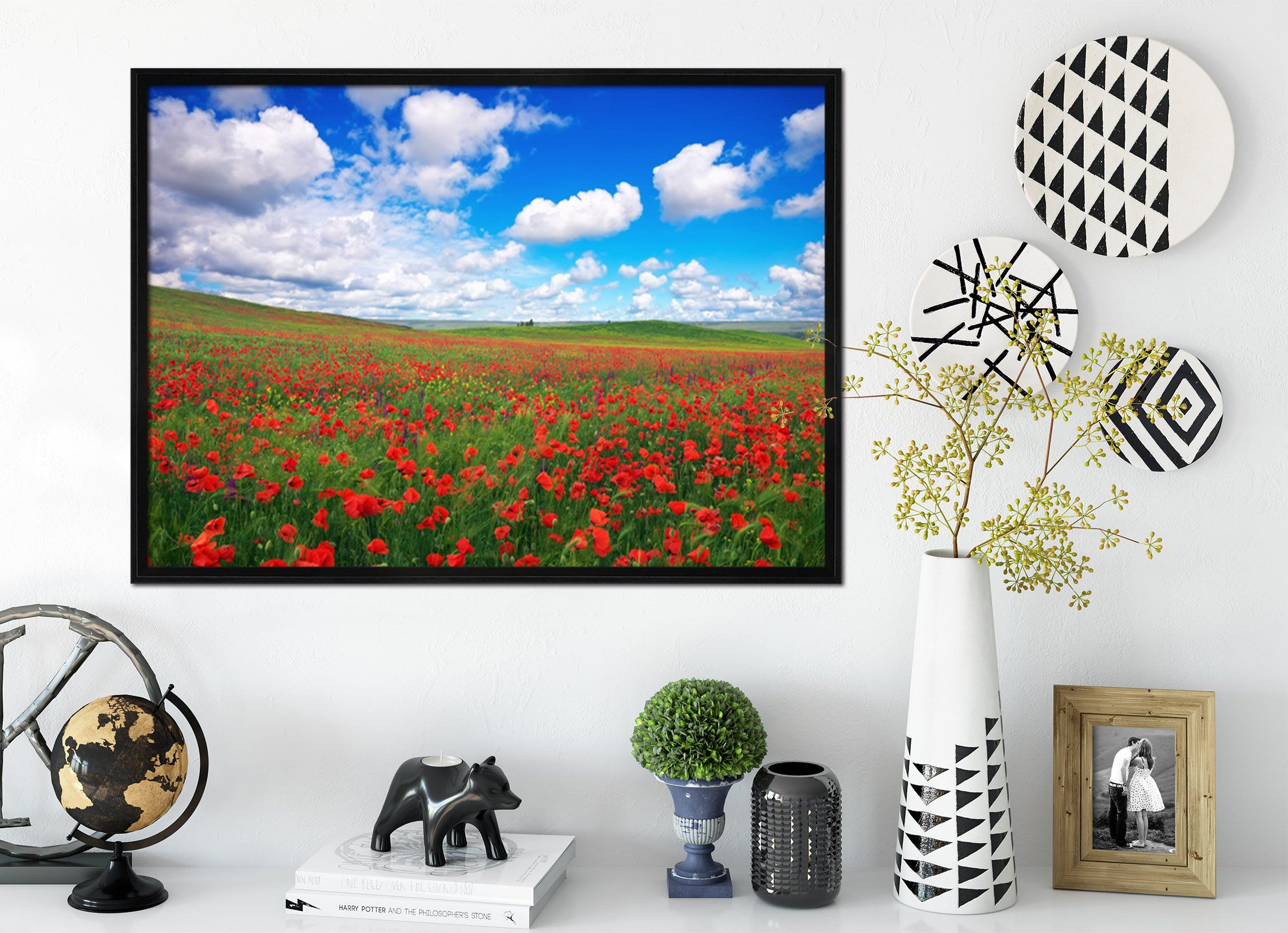 3D Flower Sea 168 Fake Framed Print Painting Wallpaper AJ Creativity Home 