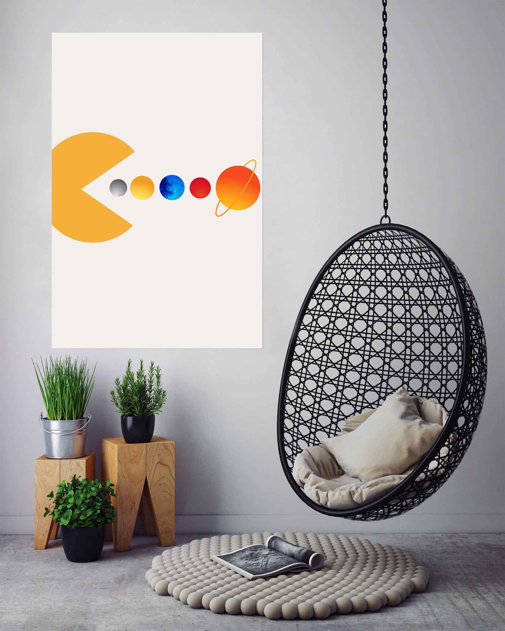 3D Golden Circle 247 Boris Draschoff Wall Sticker Wallpaper AJ Wallpaper 2 