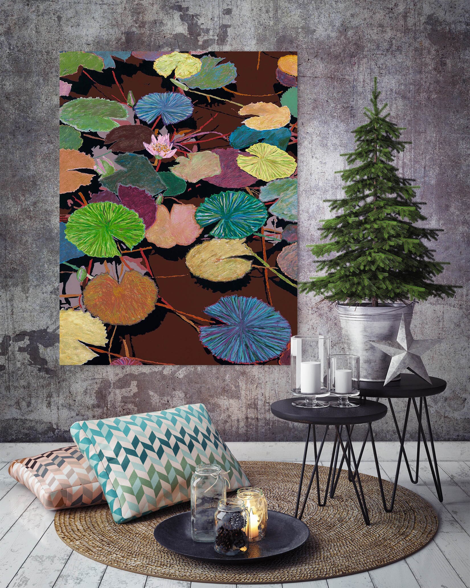 3D Muddy Waters 284 Allan P. Friedlander Wall Sticker Wallpaper AJ Wallpaper 2 