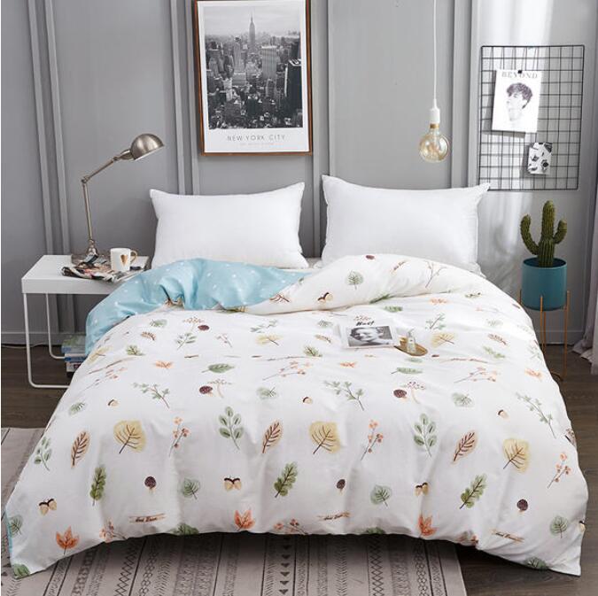 3D Yellow Leaves 3130 Bed Pillowcases Quilt