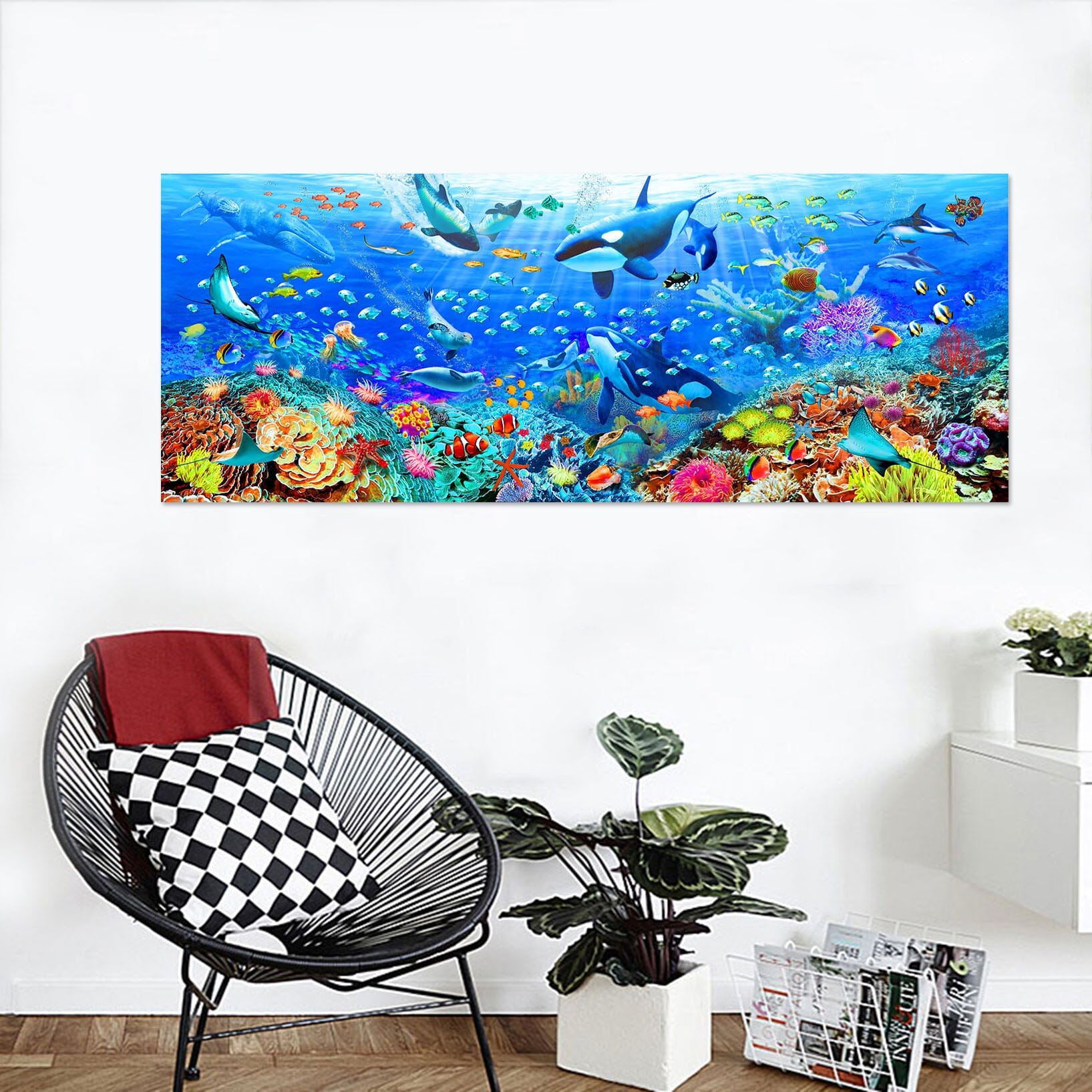 3D Ocean Panorama 008 Adrian Chesterman Wall Sticker Wallpaper AJ Wallpaper 2 