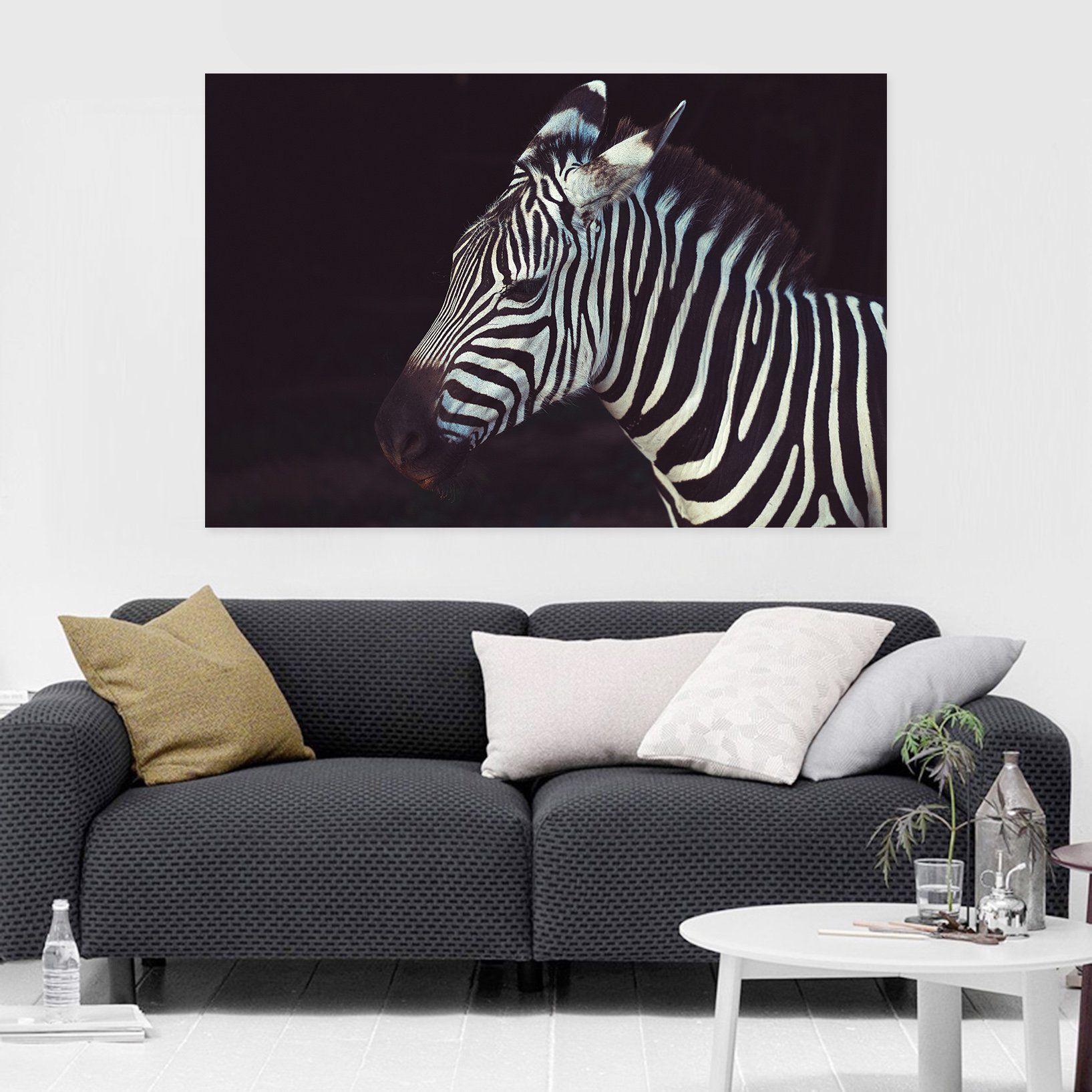3D Zebra 13 Animal Wall Stickers Wallpaper AJ Wallpaper 2 