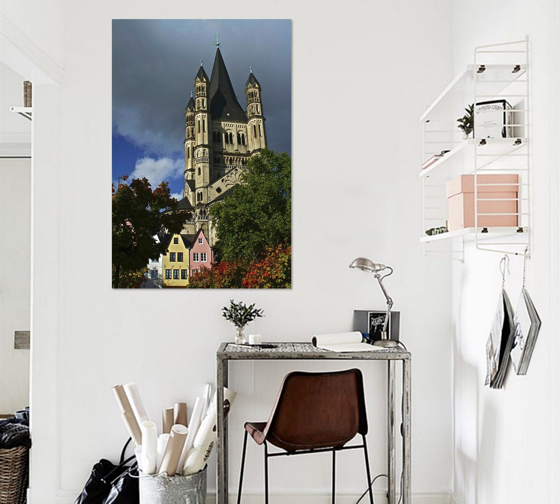 3D Hilltop Castle 042 Kathy Barefield Wall Sticker Wallpaper AJ Wallpaper 2 