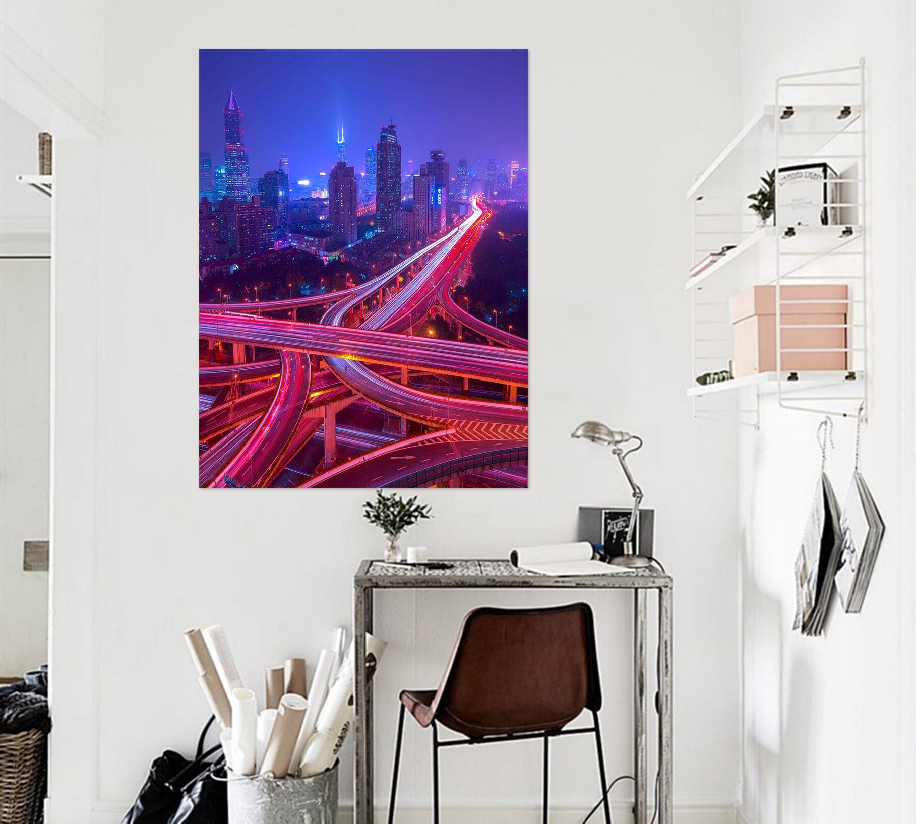 3D Transportation Hub 228 Marco Carmassi Wall Sticker Wallpaper AJ Wallpaper 2 