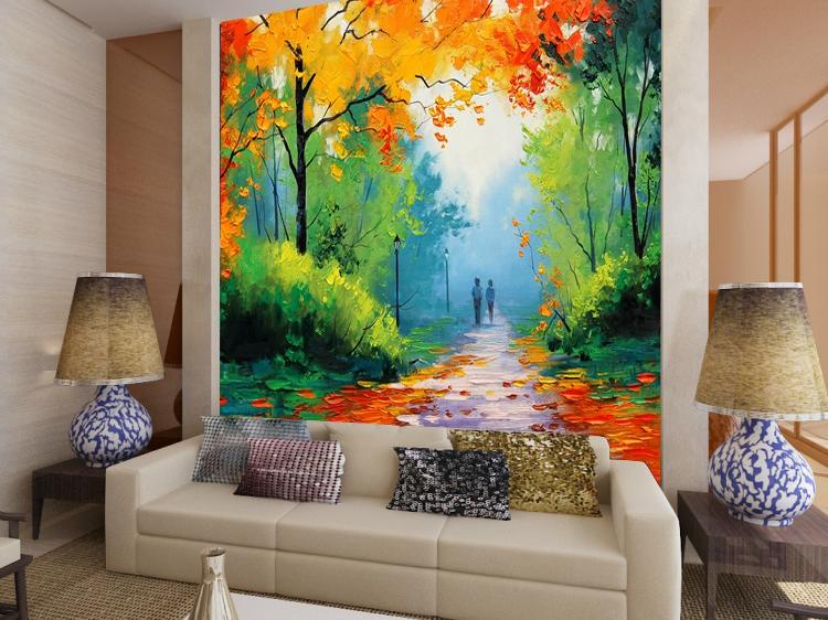 3D Graffiti Landscape 101 Wallpaper AJ Wallpaper 