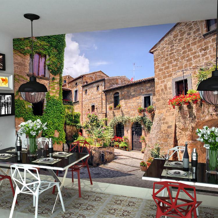 3D Brick House 106 Wallpaper AJ Wallpaper 