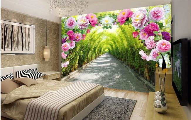 3D Bamboo Forest 070 Wallpaper AJ Wallpaper 