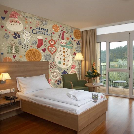 3D Snowman Pattern 067 Wallpaper AJ Wallpaper 