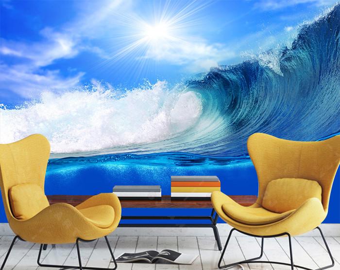 3D Giant Waves 729 Wallpaper AJ Wallpaper 