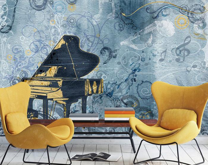 3D Piano 681 Wallpaper AJ Wallpaper 