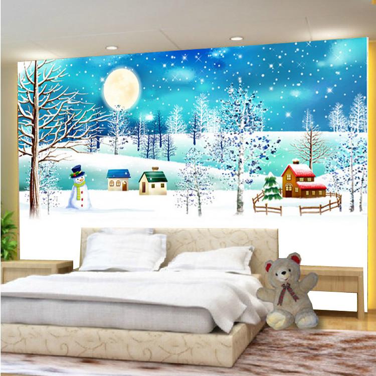 Beautiful Snowscape Wallpaper AJ Wallpaper 