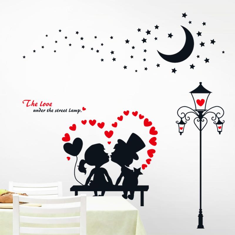 3D Lovers Moon 085 Wallpaper AJ Wallpaper 